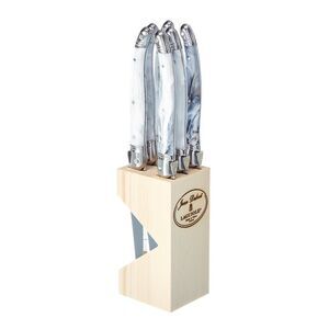 Jean Dubost 6 Knives In A Block
